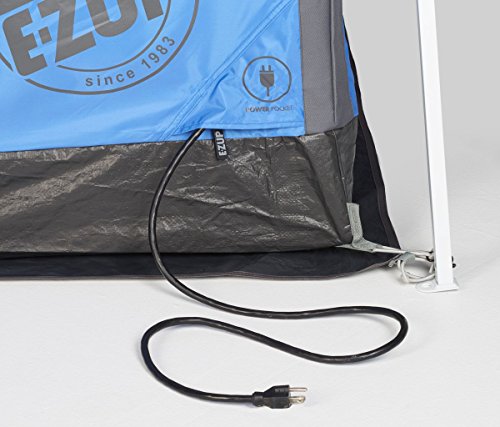 E-Z UP Camping Cube 6.4 for 10' Straight Leg Canopy, Royal Blue Z577682