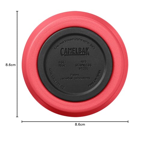 CamelBak Horizon 16oz Insulated Stainless Steel Tumbler with Tri-Mode Lid, Black S962379