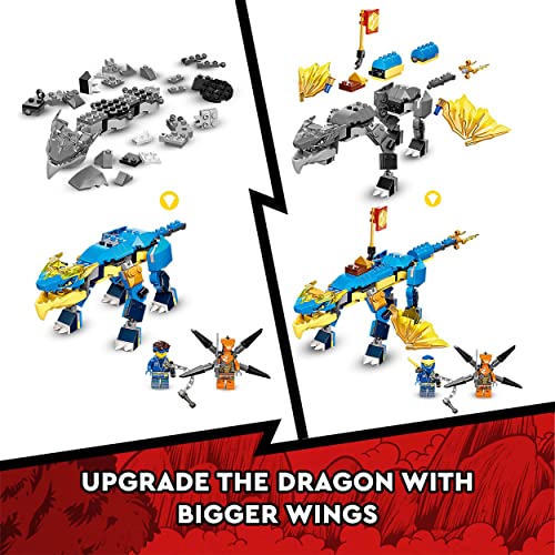 LEGO NINJAGO Jay’s Thunder Dragon EVO 71760 Building Kit U4039