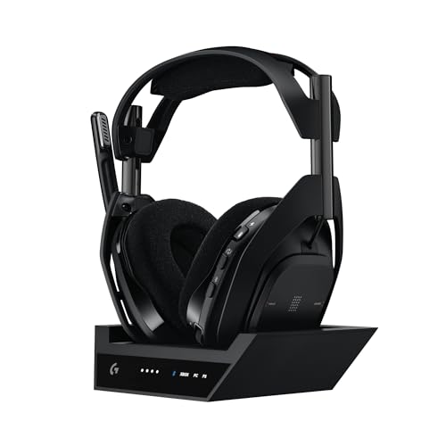 Logitech G Astro A50 Wireless Gaming Headset + Base Station for PS5, Xbox, PC V69935