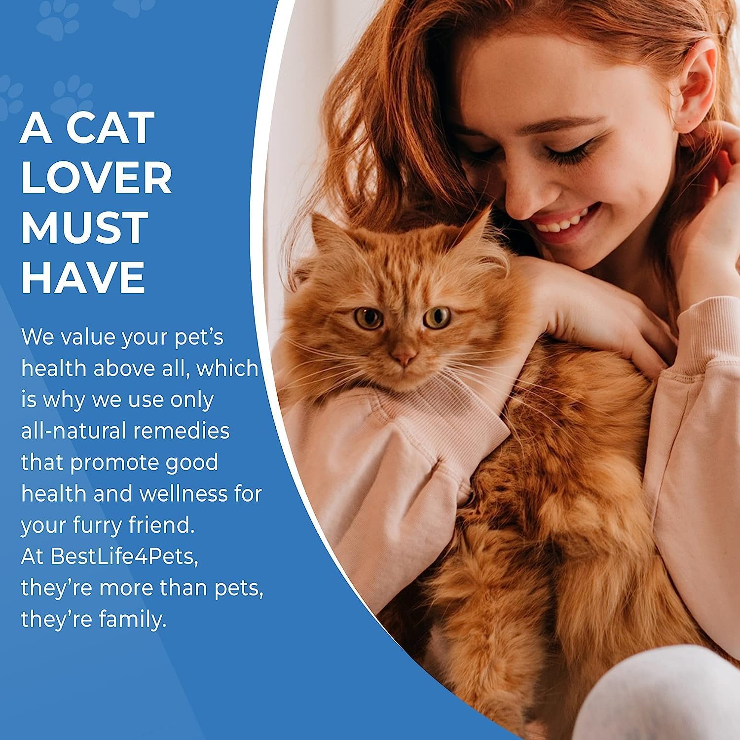 BestLife4Pets Peaceful Paws Cat Calming Pills for Anxiety & Stress I529
