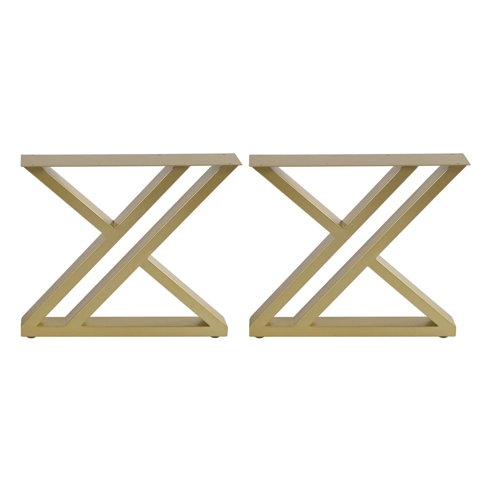 16" Metal Table Legs for Dining Coffee Desk, Gold C292