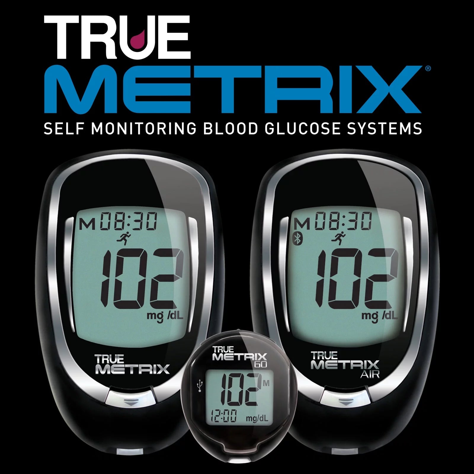 TRUE METRIX® Blood Glucose Test Strips 50ct, 6 Pack (300 Strips) M4307