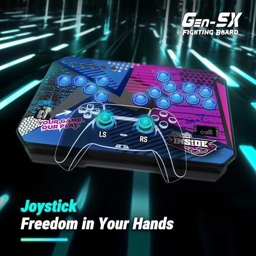Brook Gaming Gen5X Fighting Board for PS5, XB Series, Switch and PC O6521