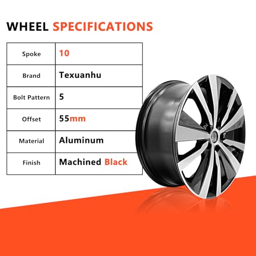 19 inch Machined Black rims for Nissan Altima SV SR S SL F650284