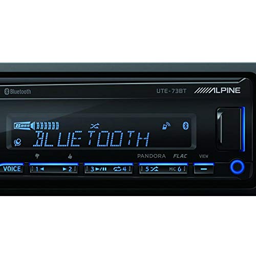 Alpine UTE-73BT Digital Media Receiver with Bluetooth L337