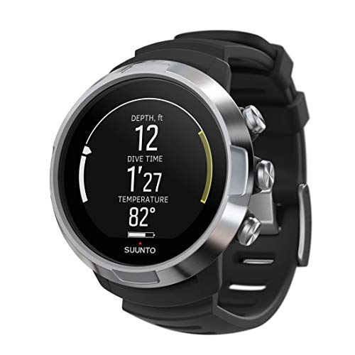 Suunto D5 Wrist Dive Computer with USB Cable, Black Z28576