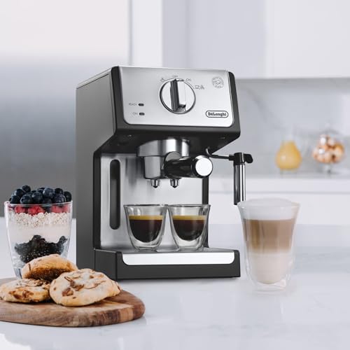 De'Longhi 15 Bar Pump Espresso and Cappuccino Machine, Stainless Steel, ECP3630 D87990