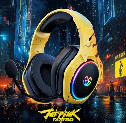 Wireless Gaming Headset for PS5 PS4 PC Switch, 2.4GHz USB & Type-C, 7.1 Surround Sound Q2564