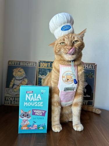LOVE, NALA Natural Lickable Cat Treat Variety Pack, Grain Free, 24 Pack U397750