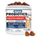 Probiotics for Dogs, Improve Yeast Balance, Itchy Skin Itchy Ears, Gut Health, Allergies, Immunity, Dog Probiotics and Digestive Enzymes with Prebiotics - Reduce Diarrhea (180 Chews, Bacon)