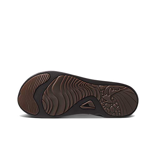 REEF J-Bay III Men's Full Grain Leather Flip Flop Q2986