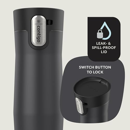 Contigo AUTOSEAL West Loop Vacuum-Insulated Stainless Steel Travel Mug 20 oz U753927