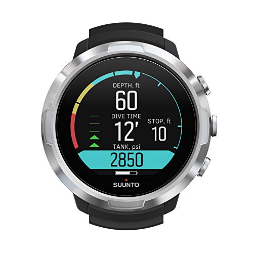 Suunto D5 Wrist Dive Computer W/ Usb Cable Black