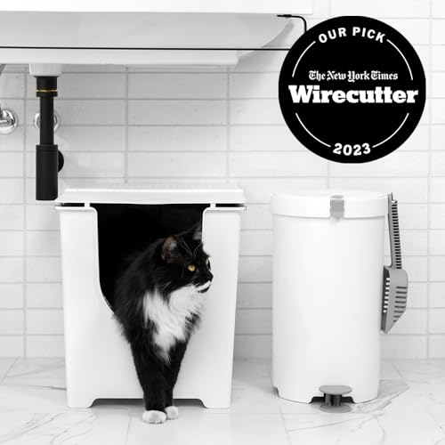 Modkat Flip Litter Box with Scoop, Gray F1014
