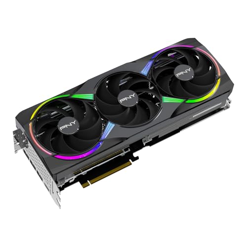 PNY NVIDIA GeForce RTX 5080 16GB ARGB Overclocked Triple Fan Graphics Card E78077