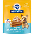 PEDIGREE DENTASTIX Toy/Small Dog Dental Treats Original Flavor Dental Bones, 1.68 lb. Value Pack (108 Treats)
