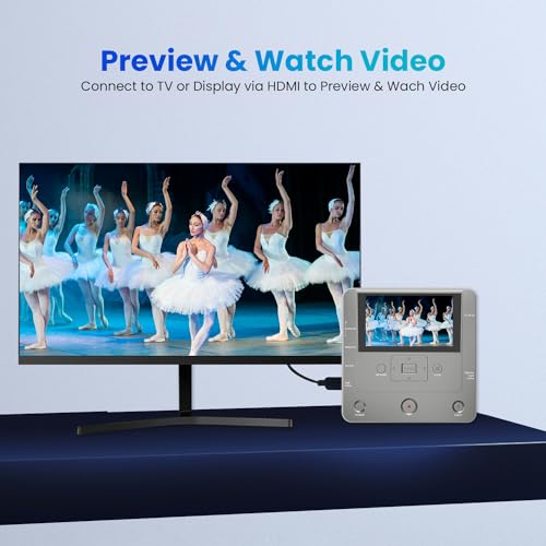 VHS to DVD Recorder with WiFi, USB, SD and HDD Support D177135