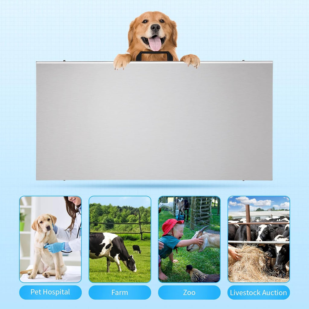 Digital Pet Scale for Large Dogs, 660Lbs Capacity U6653