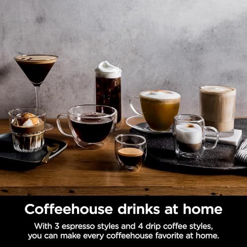 Ninja Luxe Café Premier Series Espresso Machine and Drip Coffee Maker, Stainless Steel P86793