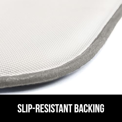 GORILLA GRIP Slip Resistant Chair Cushions, Memory Foam, Set of 2, Beige W525