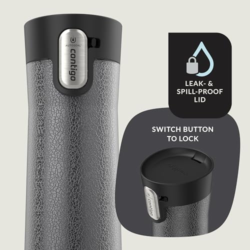 Contigo AUTOSEAL West Loop Vacuum-Insulated Stainless Steel Travel Mug 20 oz U753927