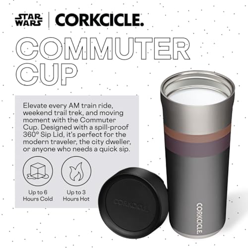 Corkcicle Commuter Cup Travel Mug Insulated Coffee Mug with Lid 17 oz Dragonfly J36810