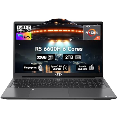 NIMO 15.6" FHD Gaming Laptop, AMD Ryzen 5, 32GB RAM 1TB SSD B421