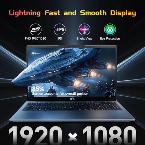 NIMO 15.6 IPS FHD Laptop, 16GB RAM 1TB SSD, Intel Pentium N100, Backlit Keyboard, Win 11 E701