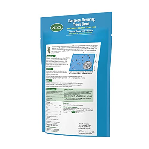 Scotts Evergreen Flowering Tree & Shrub Plant Food 3-Pound U957538