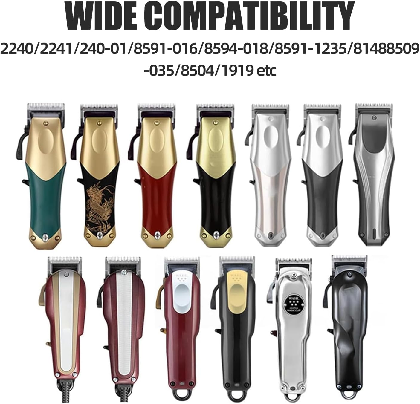 1/2 Premium Clipper Guard Clip Guide Metal Replacement for Wahl #3354-100 1.5mm W775775