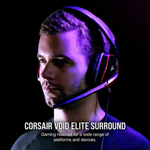 CORSAIR VOID RGB ELITE Wireless Gaming Headset, White C928