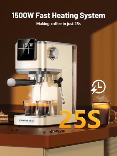20Bar Espresso Machine with Milk Frother & Touch Screen Y43703