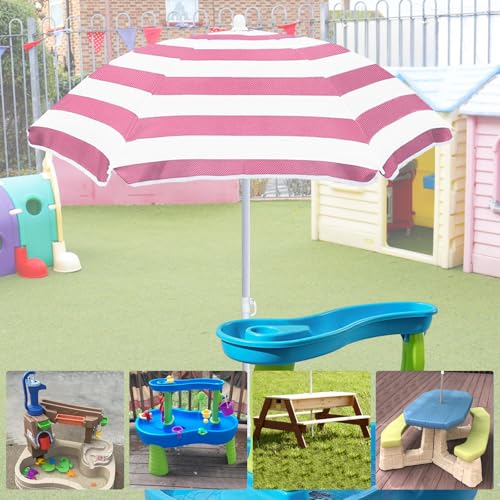 Kids Water Table Cover Outdoor Play Heavy-Duty 600D Waterproof Blue Q47935