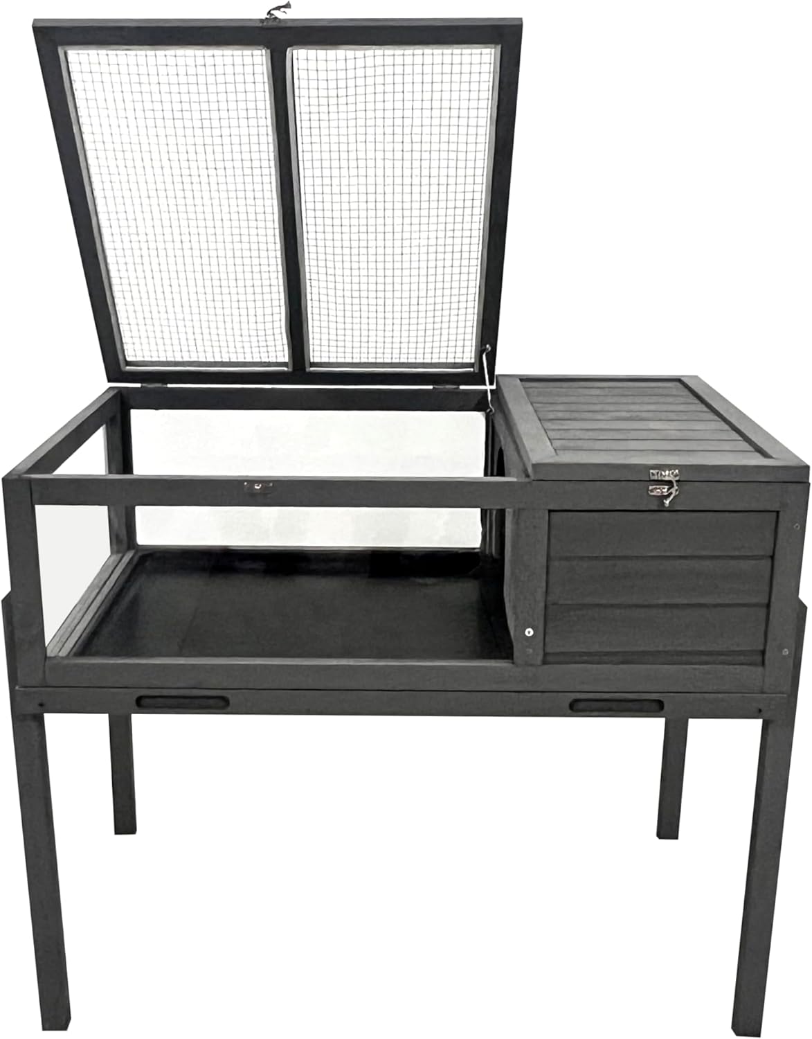 Tortoise House Large Indoor Outdoor Habitat Cage with Weatherproof Bottom Z122