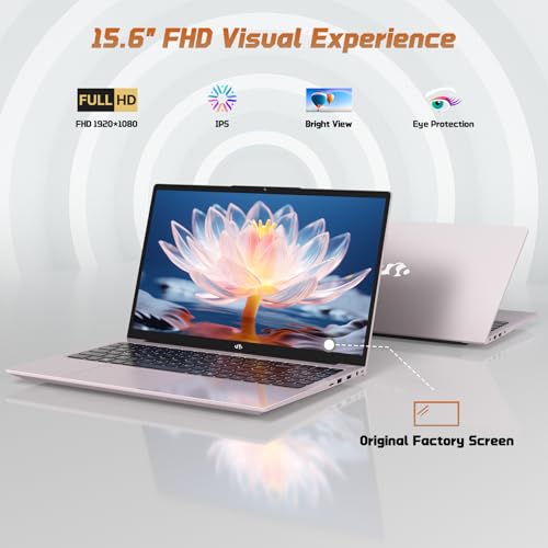 15.6" FHD IPS Laptop, 8GB RAM 128GB SSD, 13th Gen Intel N150 P450