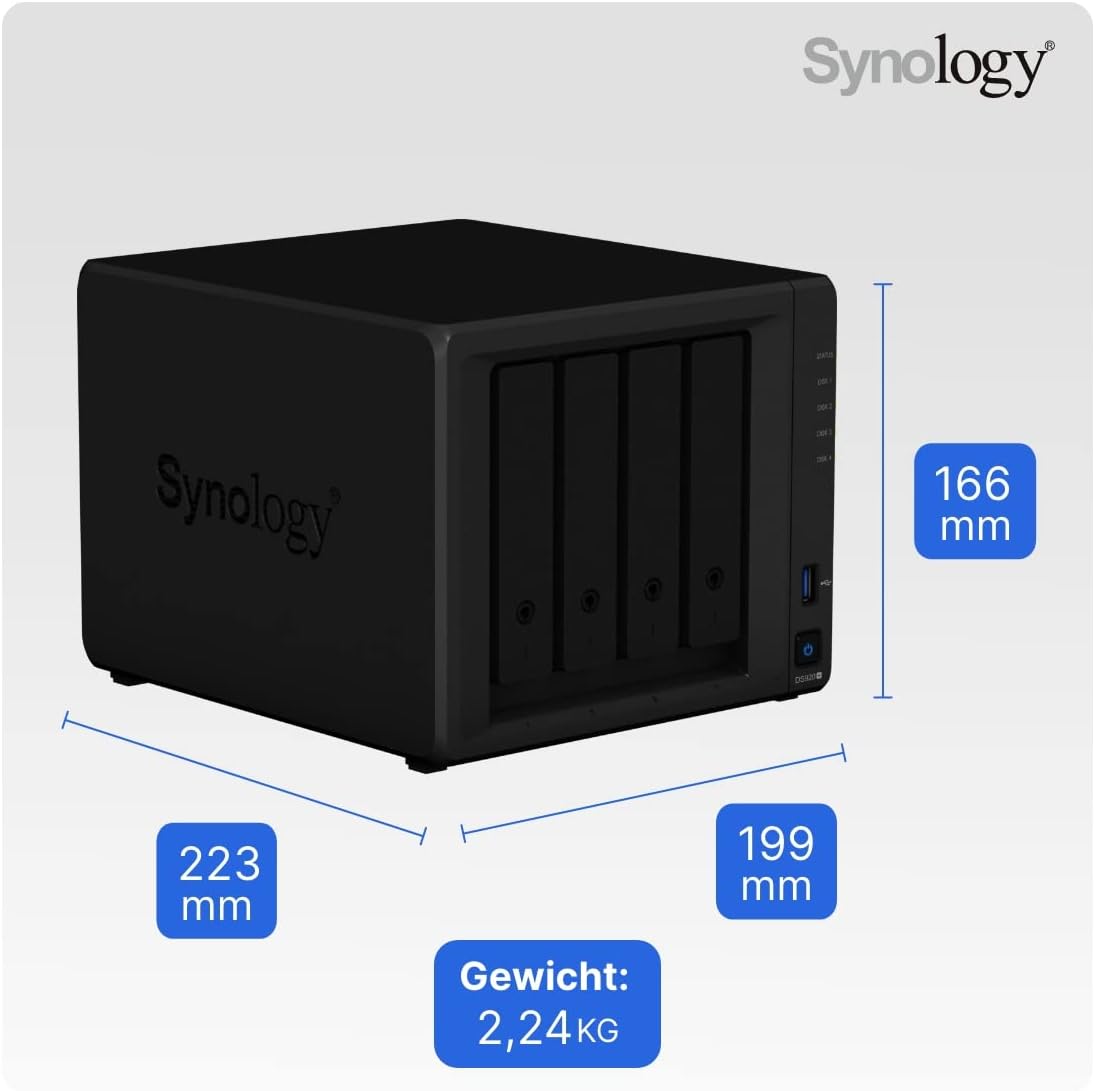 Synology 2 Bay NAS DiskStation DS720+ Diskless A17254