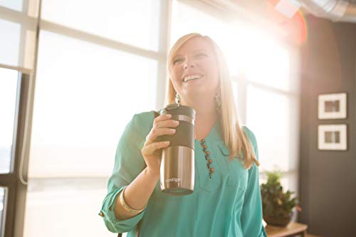 Contigo Byron Snapseal Travel Mug, Stainless Steel, 590ml, Black I34141