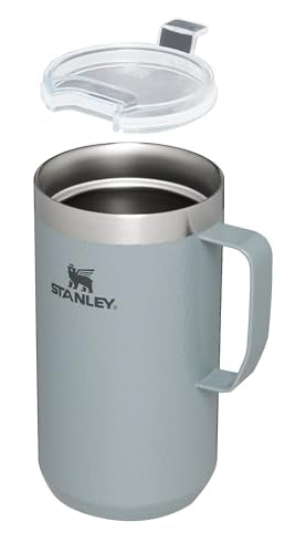 Stanley Stay-Hot Camp Mug 24 oz Insulated Stainless Steel with Press Fit Lid H517013