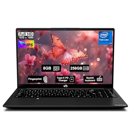 15.6" FHD IPS Laptop, 8GB RAM 128GB SSD, 13th Gen Intel N150 P450