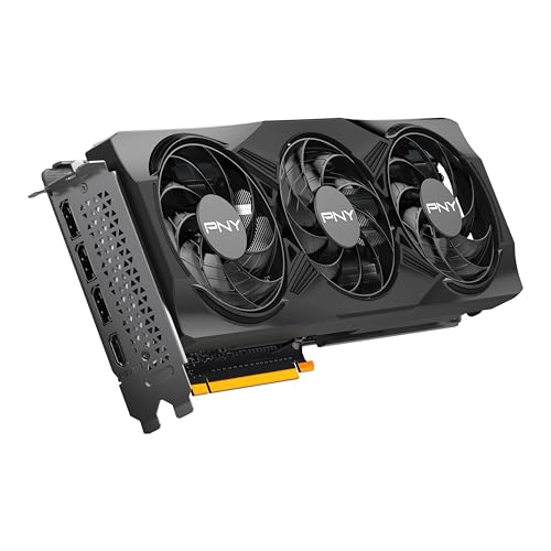 PNY NVIDIA GeForce RTX 5070 12GB ARGB Overclocked Triple Fan Graphics Card Q98989