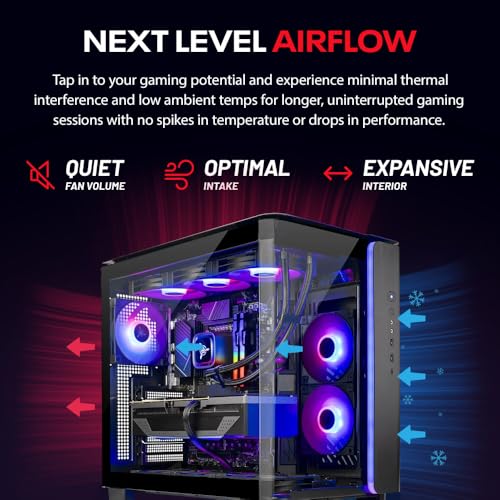 Skytech King 95 Gaming PC Desktop, Ryzen 7 9700X, RTX 5070, 32GB DDR5, 1TB SSD T309284