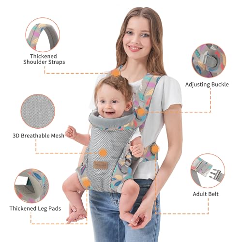3-in-1 Ergonomic Baby Carrier Newborn to Toddler, Camouflage H11245
