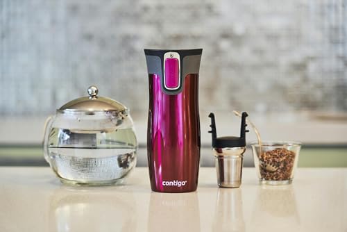 Contigo West Loop Autoseal Travel Mug, Stainless Steel, Leakproof W76171