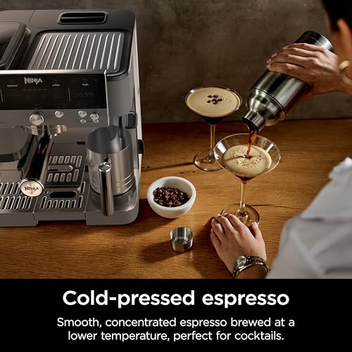Ninja Luxe Café Premier Series Espresso Machine and Drip Coffee Maker, Stainless Steel P86793