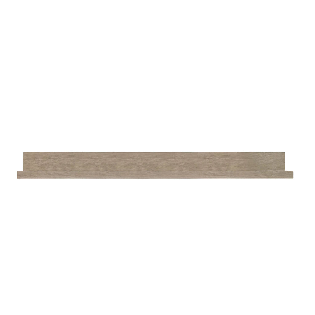 InPlace Shelving Wood Floating Picture Ledge Wall Shelf, 35.4"W, Driftwood S85476