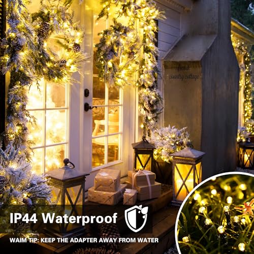 Toodour Halloween Lights RGB String Lights 115ft 350 LED with Remote & Timer, Waterproof I15808