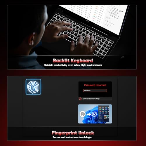 15.6" FHD IPS Laptop, 8GB RAM 128GB SSD, 13th Gen Intel N150 P450