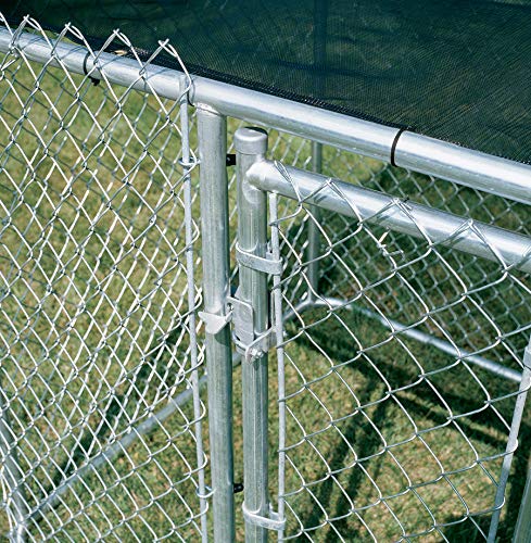 MidWest Homes For Pets Chain Link Portable Kennel with Sunscreen C344321