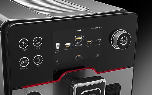Gaggia Accademia Luxury Italian Fully Automatic Espresso Machine, Brushed Stainless G741